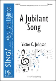 A Jubilant Song Two-Part choral sheet music cover Thumbnail